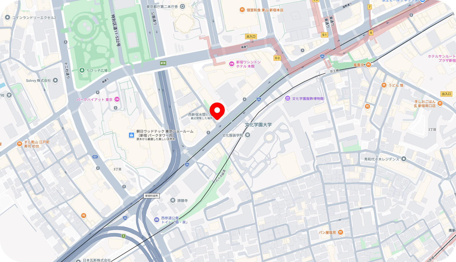 東京オフィス アクセスマップ